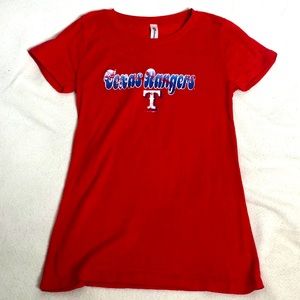 Red Texas rangers t-shirt